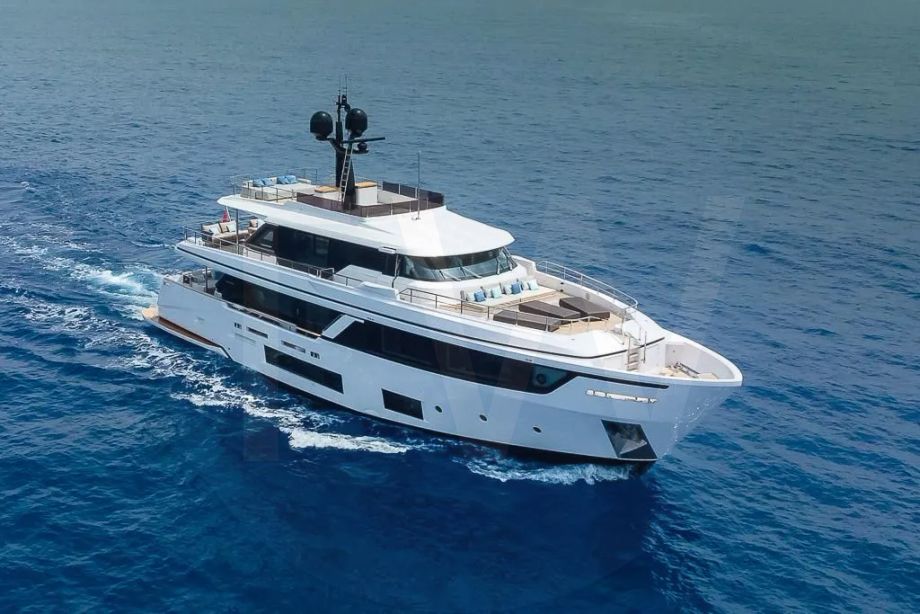 White Checkmate yacht for sale and price, showing the details and features of the interior and exterior available for purchase from LIME Yachts and Brokerage located in Fort Lauderdale Florida.