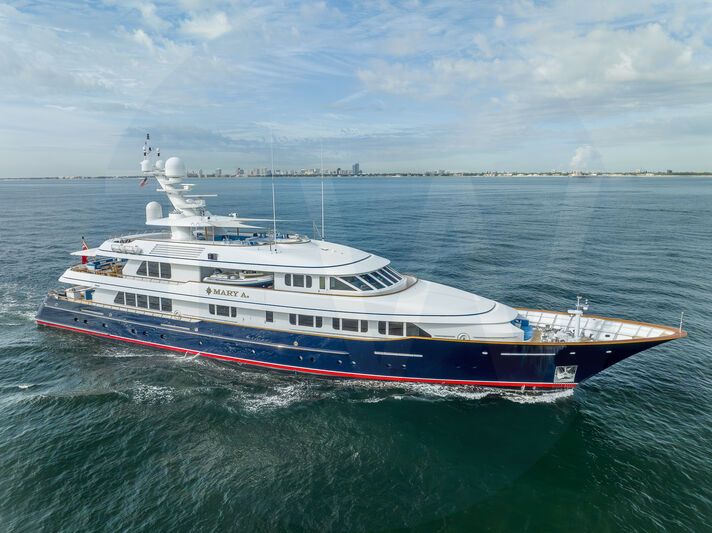 White Solace yacht for sale and price, showing the details and features of the interior and exterior available for purchase from LIME Yachts and Brokerage located in Fort Lauderdale Florida.