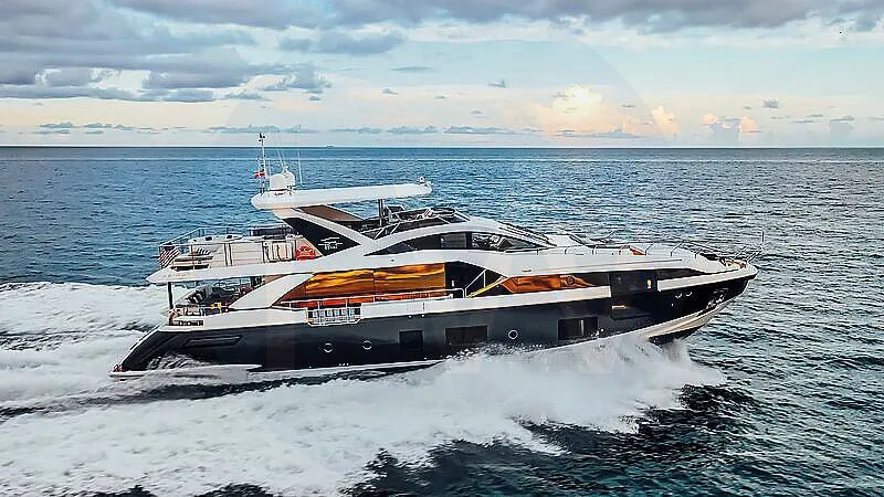 White Cloud 9 yacht for sale and price, showing the details and features of the interior and exterior available for purchase from LIME Yachts and Brokerage located in Fort Lauderdale Florida.