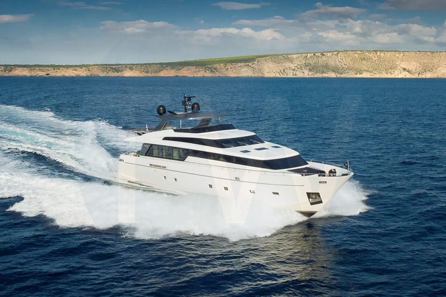 White Musha yacht for sale and price, showing the details and features of the interior and exterior available for purchase from LIME Yachts and Brokerage located in Fort Lauderdale Florida.