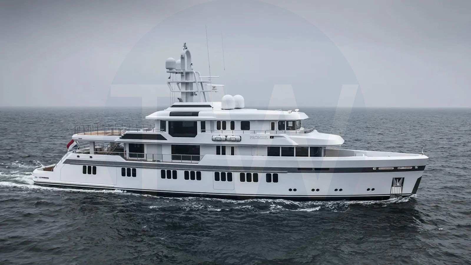 White Promise. yacht for sale and price, showing the details and features of the interior and exterior available for purchase from LIME Yachts and Brokerage located in Fort Lauderdale Florida.