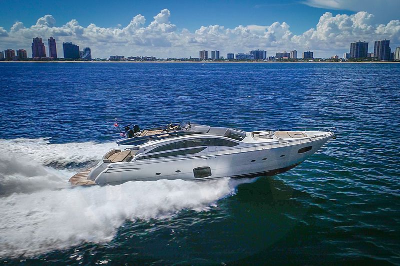 White Milagro's yacht - 2026 guide with the owner of the world's 12376th largest yacht, the 160th largest yacht built by superyacht builder Pershing, based in Italy.