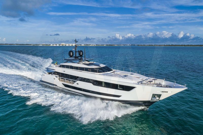 White Never Blue yacht for charter and price, located in Caribbean; Bahamas offered for rent by LIME Yachts and Brokerage located in Fort Lauderdale Florida.