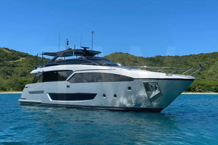 White NOI yacht - 2026 guide with the owner of the world's 8103rd largest yacht, the 113th largest yacht built by superyacht builder Riva, based in Italy.