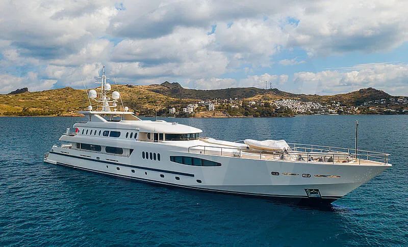 White Queen Mare yacht - 2026 guide with the owner of the world's 711th largest yacht, the 1st largest yacht built by superyacht builder Egeria, based in Turkey.