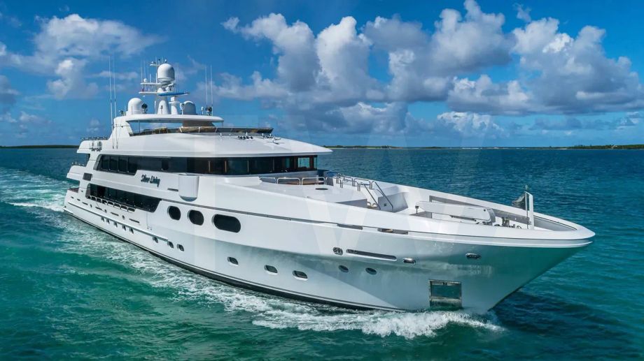 White Silver Lining yacht for charter and price, located in Caribbean; Antigua; Bahamas; Saint Martin; St Barts offered for rent by LIME Yachts and Brokerage located in Fort Lauderdale Florida.
