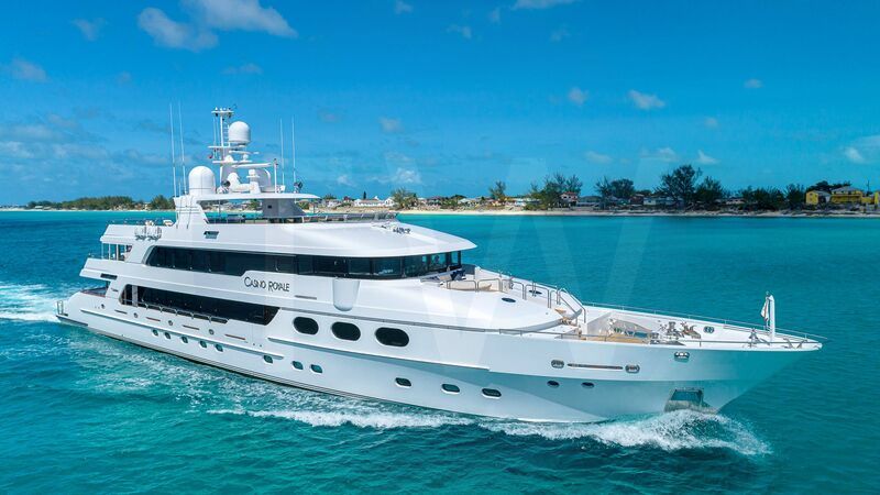 White Lady Elaine yacht - 2026 guide with the owner of the world's 1323rd largest yacht, the 5th largest yacht built by superyacht builder Christensen, based in United States.