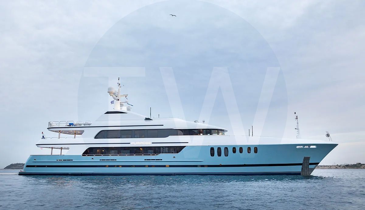 White Purpose yacht - 2026 guide with the owner of the world's 869th largest yacht, the 10th largest yacht built by superyacht builder Trinity, based in United States.