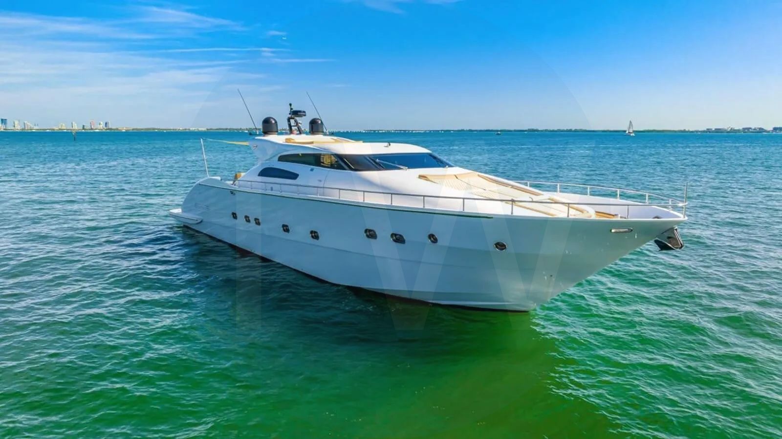 White Dream On yacht for sale and price, showing the details and features of the interior and exterior available for purchase from LIME Yachts and Brokerage located in Fort Lauderdale Florida.