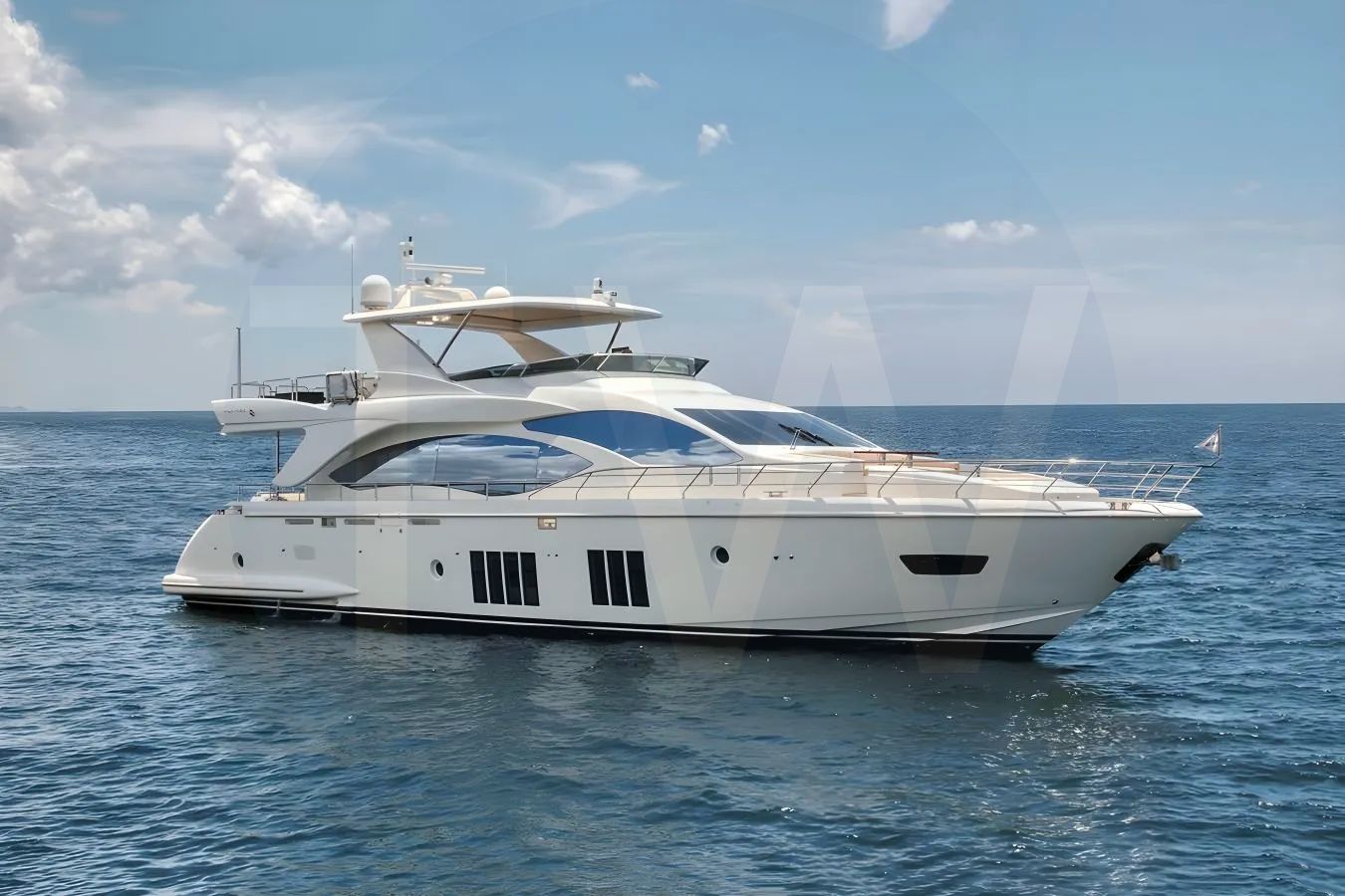 White Our Time yacht - 2026 guide with the owner of the world's 11359th largest yacht, the 591st largest yacht built by superyacht builder Azimut, based in Italy.