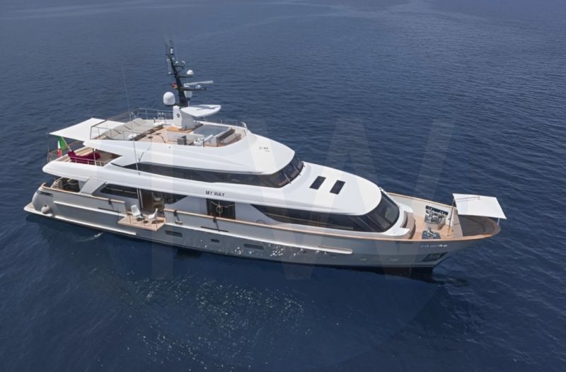 White My Way yacht - 2026 guide with the owner of the world's 4569th largest yacht, the 187th largest yacht built by superyacht builder Sanlorenzo, based in Italy.