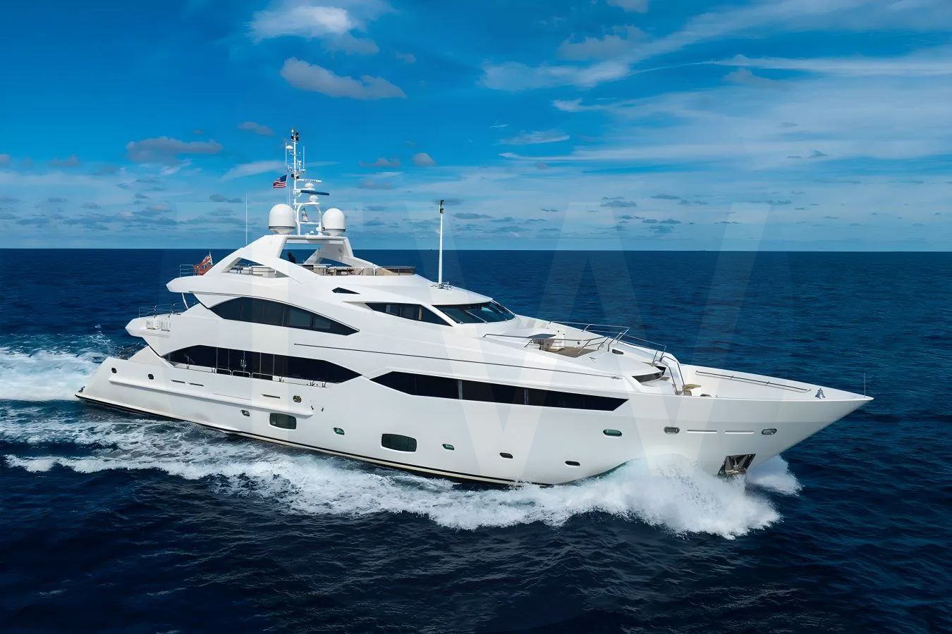 White About Time yacht - 2026 guide with the owner of the world's 2586th largest yacht, the 3rd largest yacht built by superyacht builder Sunseeker, based in United Kingdom.