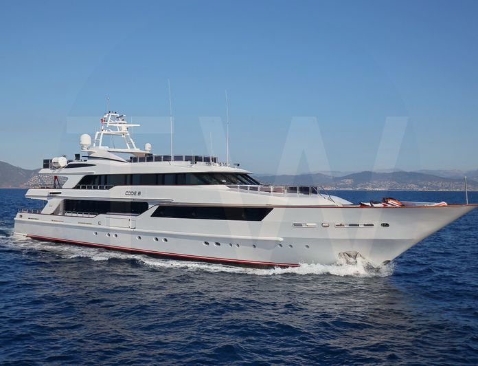 White Code 8 yacht for charter and price offered for rent by LIME Yachts and Brokerage located in Fort Lauderdale Florida.