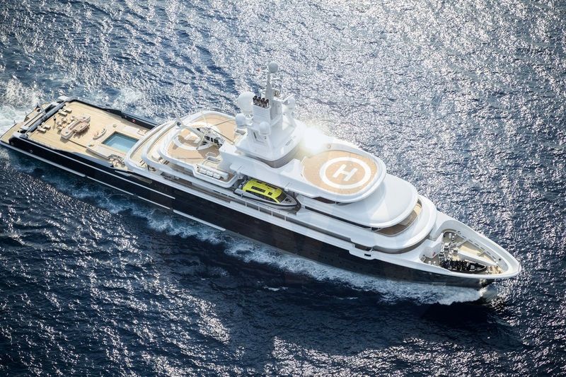 White Luna yacht for sale and price, showing the details and features of the interior and exterior available for purchase from LIME Yachts and Brokerage located in Fort Lauderdale Florida.