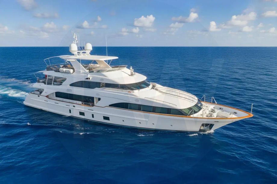White Namaste yacht for sale and price, showing the details and features of the interior and exterior available for purchase from LIME Yachts and Brokerage located in Fort Lauderdale Florida.