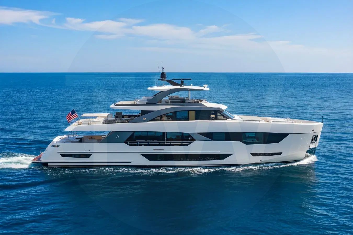 White Serenity Now yacht - 2026 guide with the owner of the world's 3861st largest yacht, the 9th largest yacht built by superyacht builder Ocean Alexander, based in Taiwan.