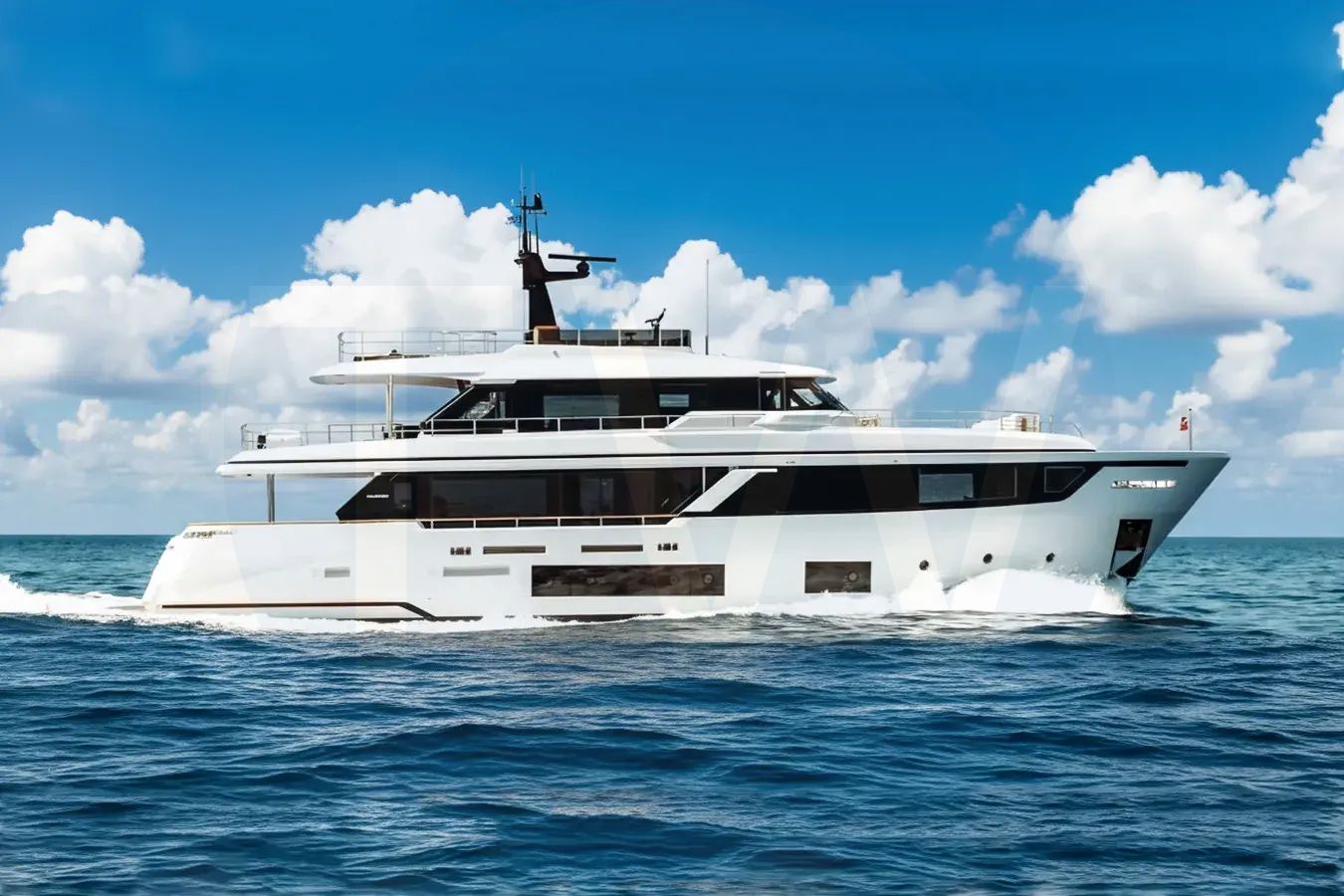 White At One yacht for sale and price, showing the details and features of the interior and exterior available for purchase from LIME Yachts and Brokerage located in Fort Lauderdale Florida.