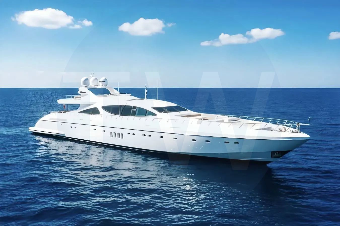 White Sea Pearl yacht - 2026 guide with the owner of the world's 1194th largest yacht, the 11th largest yacht built by superyacht builder Mangusta Yachts, based in Italy.