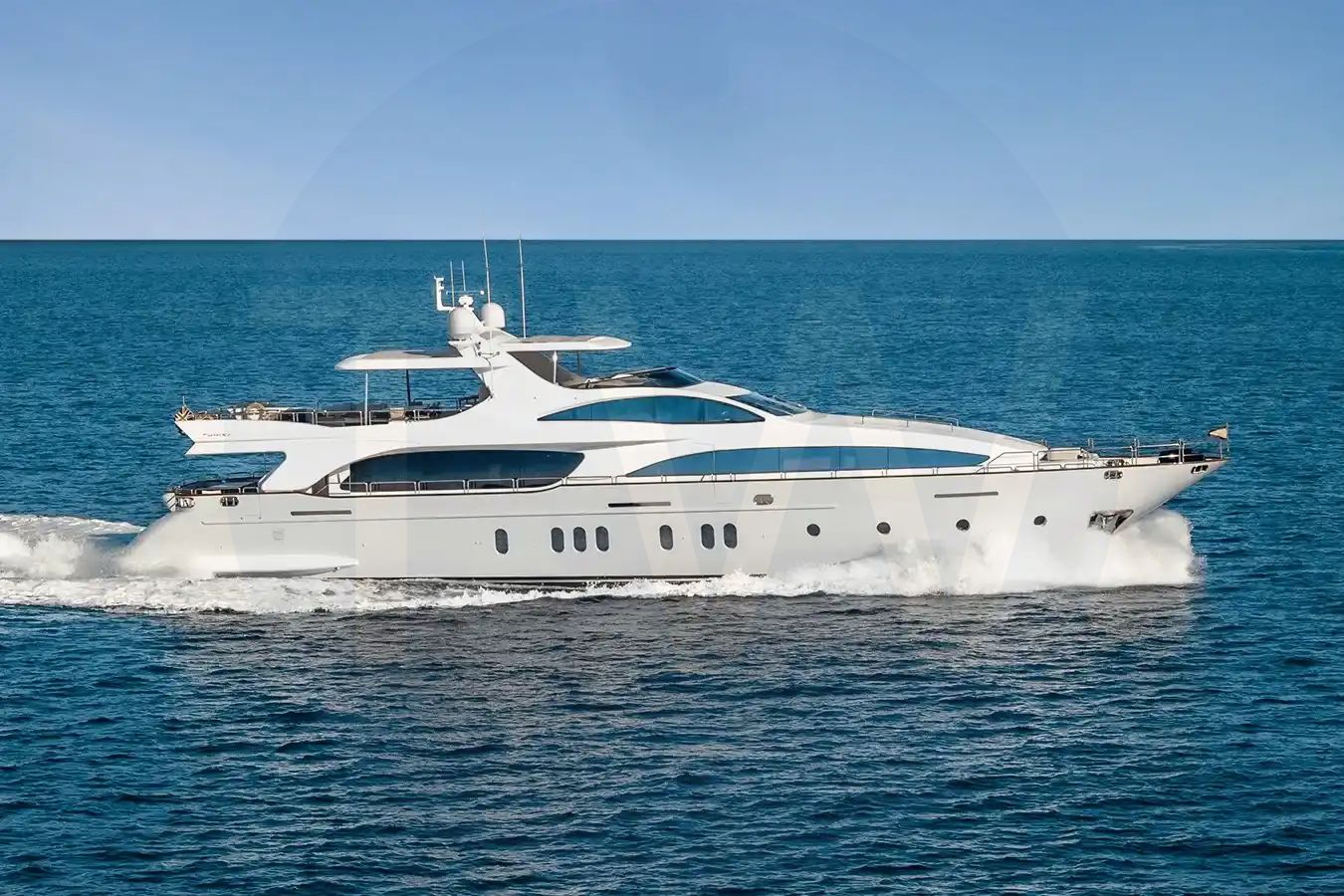 White Serendipity yacht - 2026 guide with the owner of the world's 3893rd largest yacht, the 32nd largest yacht built by superyacht builder Azimut, based in Italy.