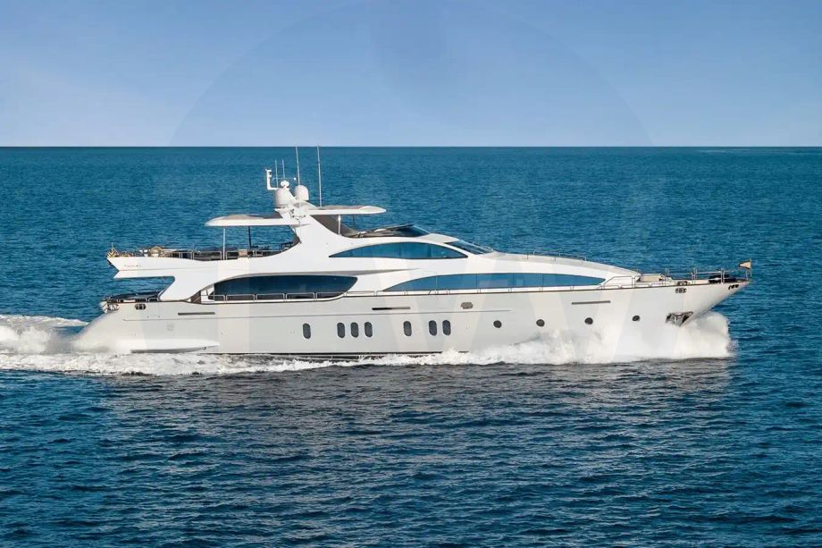White Serendipity yacht for sale and price, showing the details and features of the interior and exterior available for purchase from LIME Yachts and Brokerage located in Fort Lauderdale Florida.