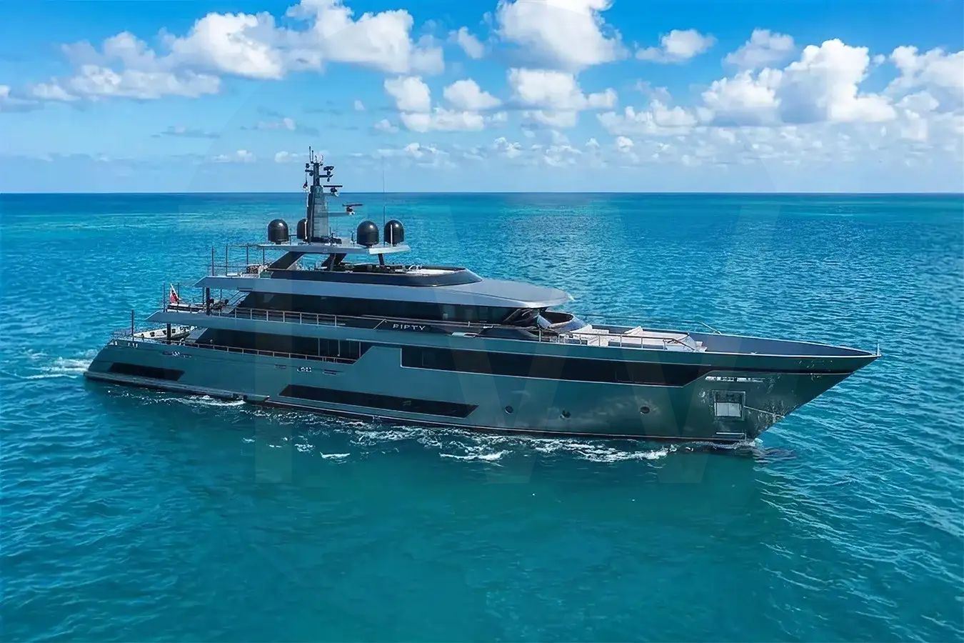 White FIFTY yacht - 2026 guide with the owner of the world's 1194th largest yacht, the 2nd largest yacht built by superyacht builder Riva, based in Italy.