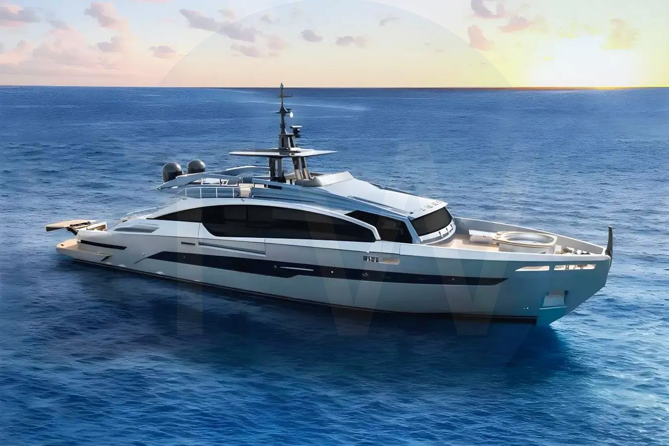 White Byeee... yacht - 2026 guide with the owner of the world's 4040th largest yacht, the 18th largest yacht built by superyacht builder Pershing, based in Italy.