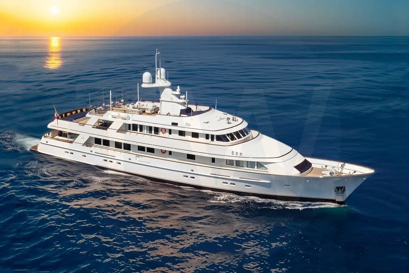 White Genesia yacht - 2026 guide with the owner of the world's 1410th largest yacht, the 140th largest yacht built by superyacht builder Feadship, based in Netherlands.