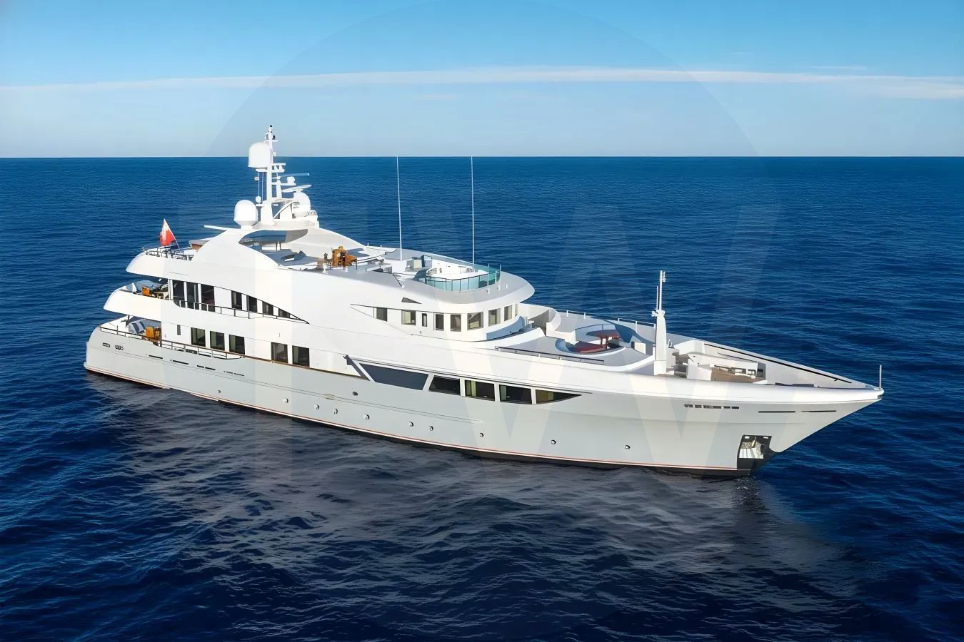 White Latitude yacht - 2026 guide with the owner of the world's 1760th largest yacht, the 2nd largest yacht built by superyacht builder Timmerman Yachts, based in Russia.