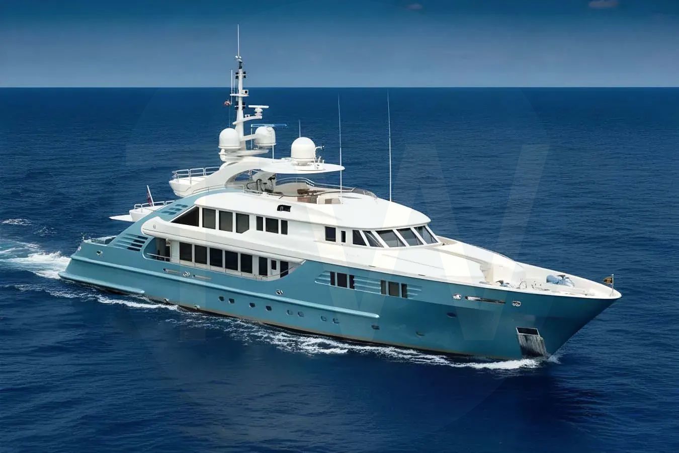 White Aquamarina yacht - 2026 guide with the owner of the world's 1468th largest yacht, the 12th largest yacht built by superyacht builder ISA, based in Italy.