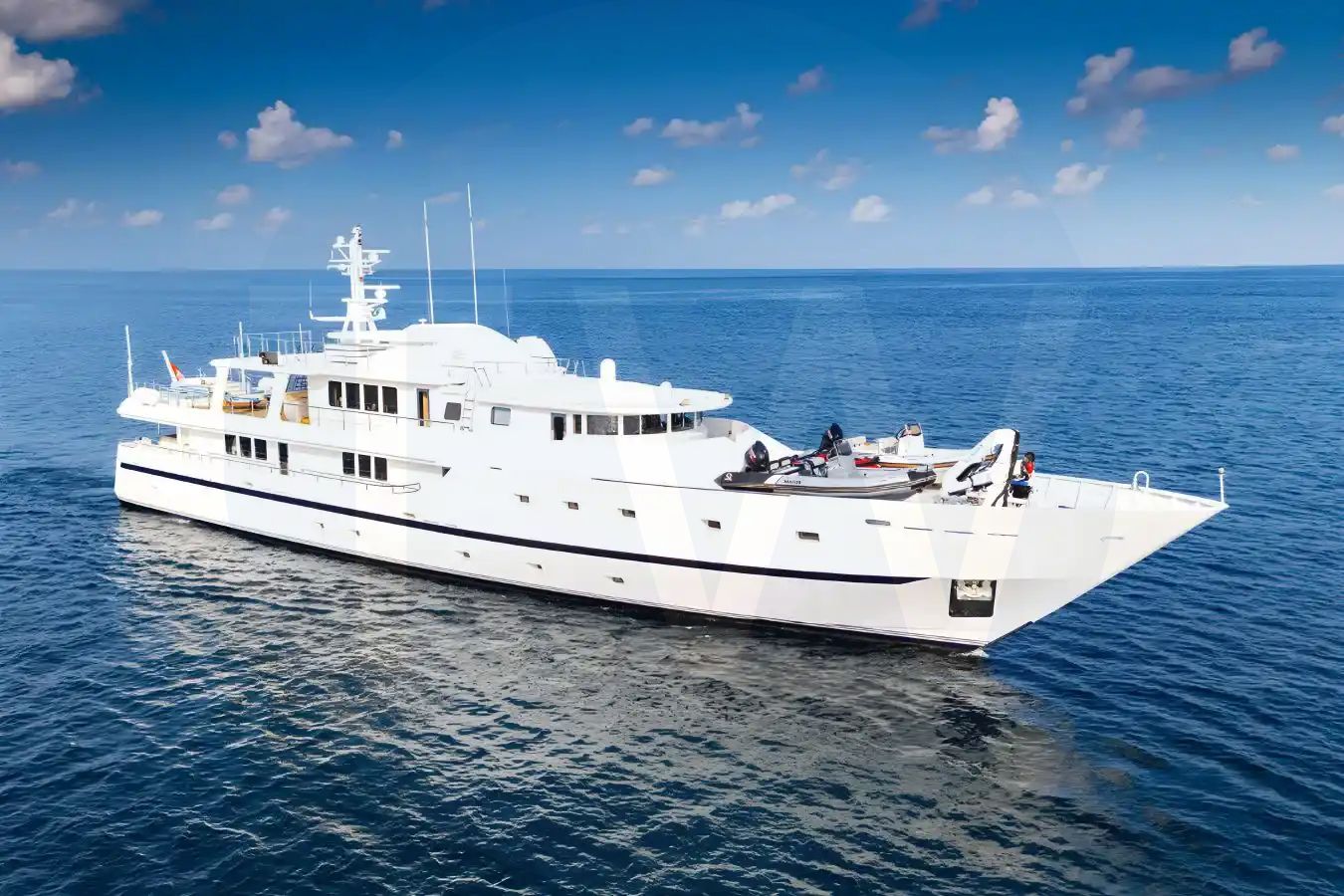 White Grand Cru yacht - 2026 guide with the owner of the world's 1389th largest yacht, the 23rd largest yacht built by superyacht builder Baglietto, based in Italy.