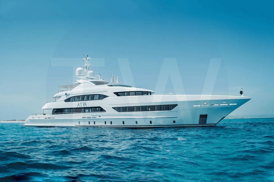 White Asya yacht for charter and price, located in Mediterranean; France; Italy; Monaco offered for rent by LIME Yachts and Brokerage located in Fort Lauderdale Florida.
