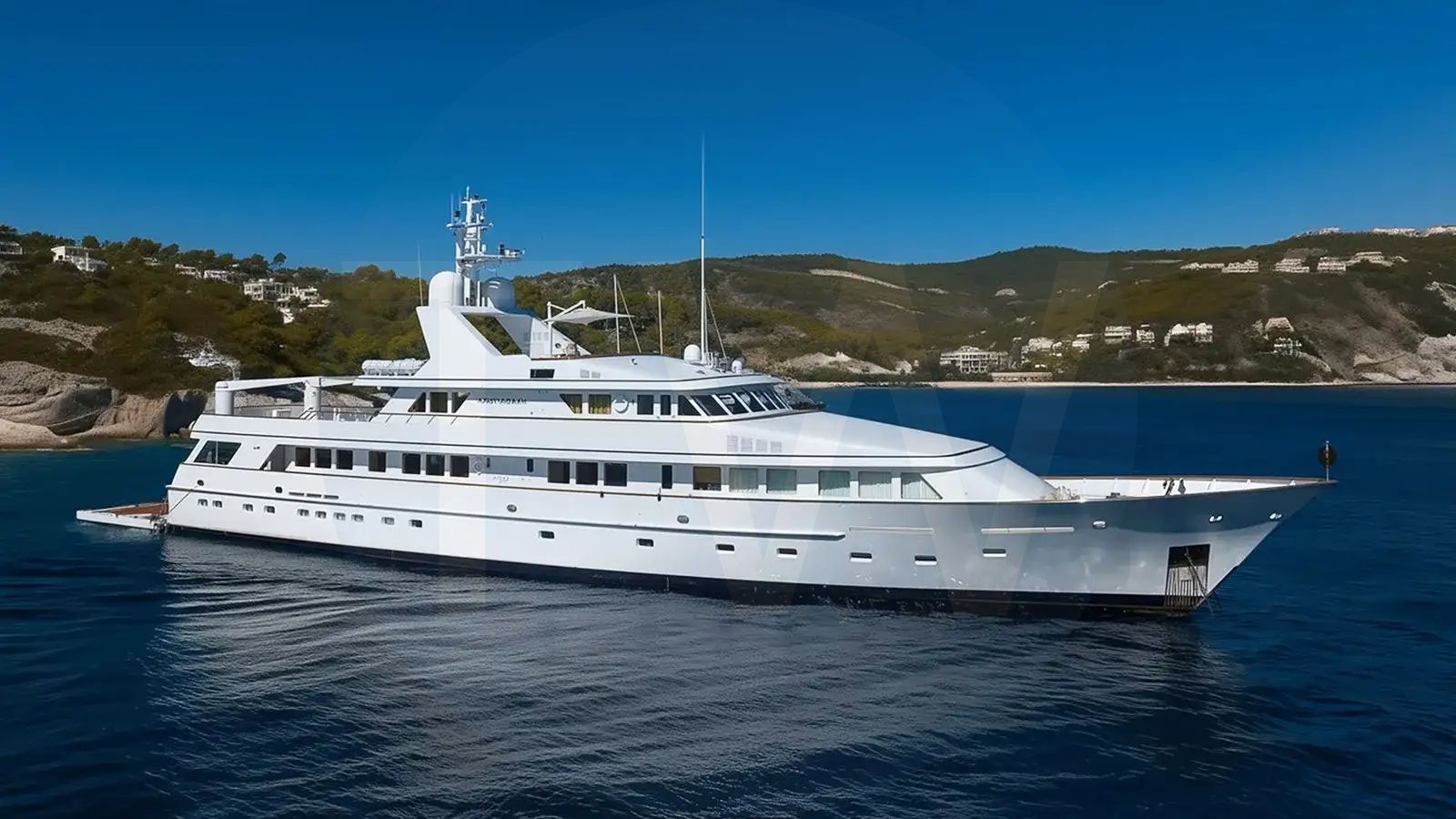 White Kassandra yacht - 2026 guide with the owner of the world's 1468th largest yacht, the 143rd largest yacht built by superyacht builder Feadship, based in Netherlands.
