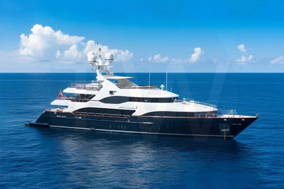 White My Sisa yacht for sale and price, showing the details and features of the interior and exterior available for purchase from LIME Yachts and Brokerage located in Fort Lauderdale Florida.