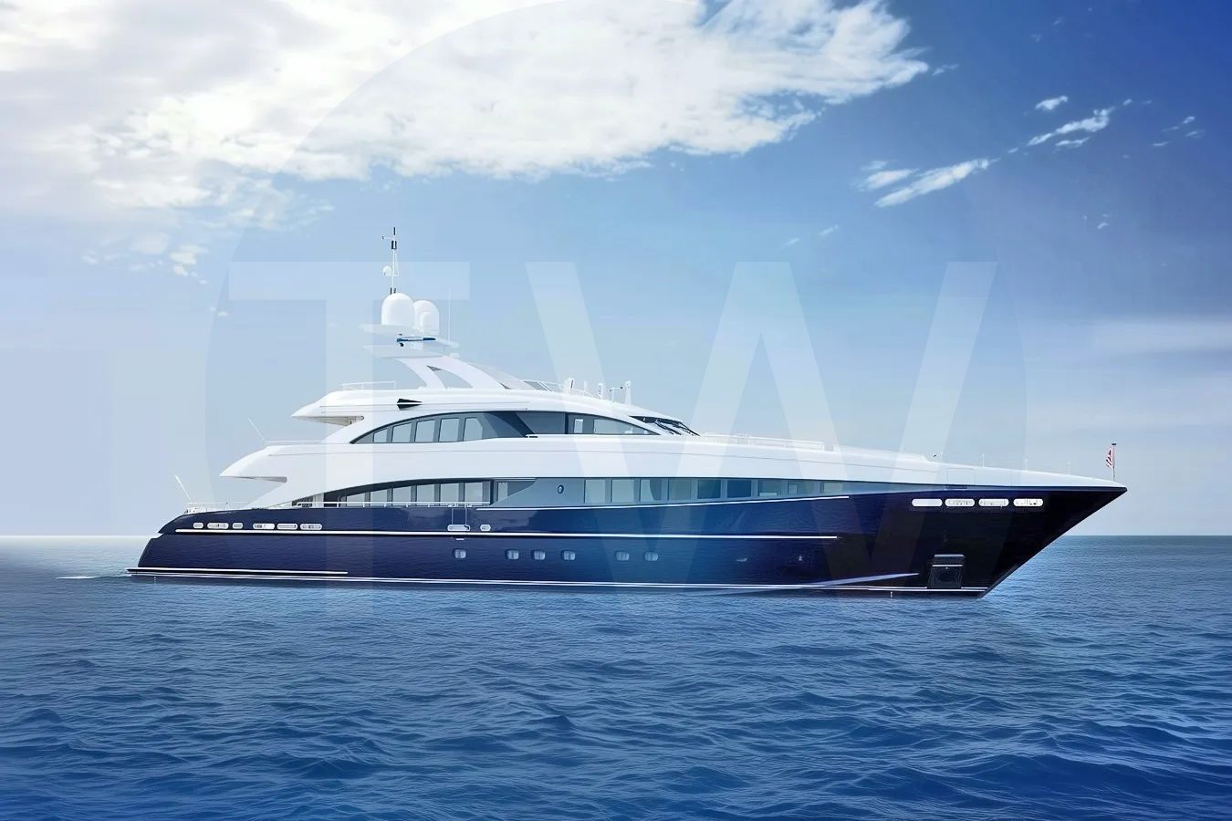 White Talia yacht - 2026 guide with the owner of the world's 1924th largest yacht, the 77th largest yacht built by superyacht builder Heesen, based in Netherlands.