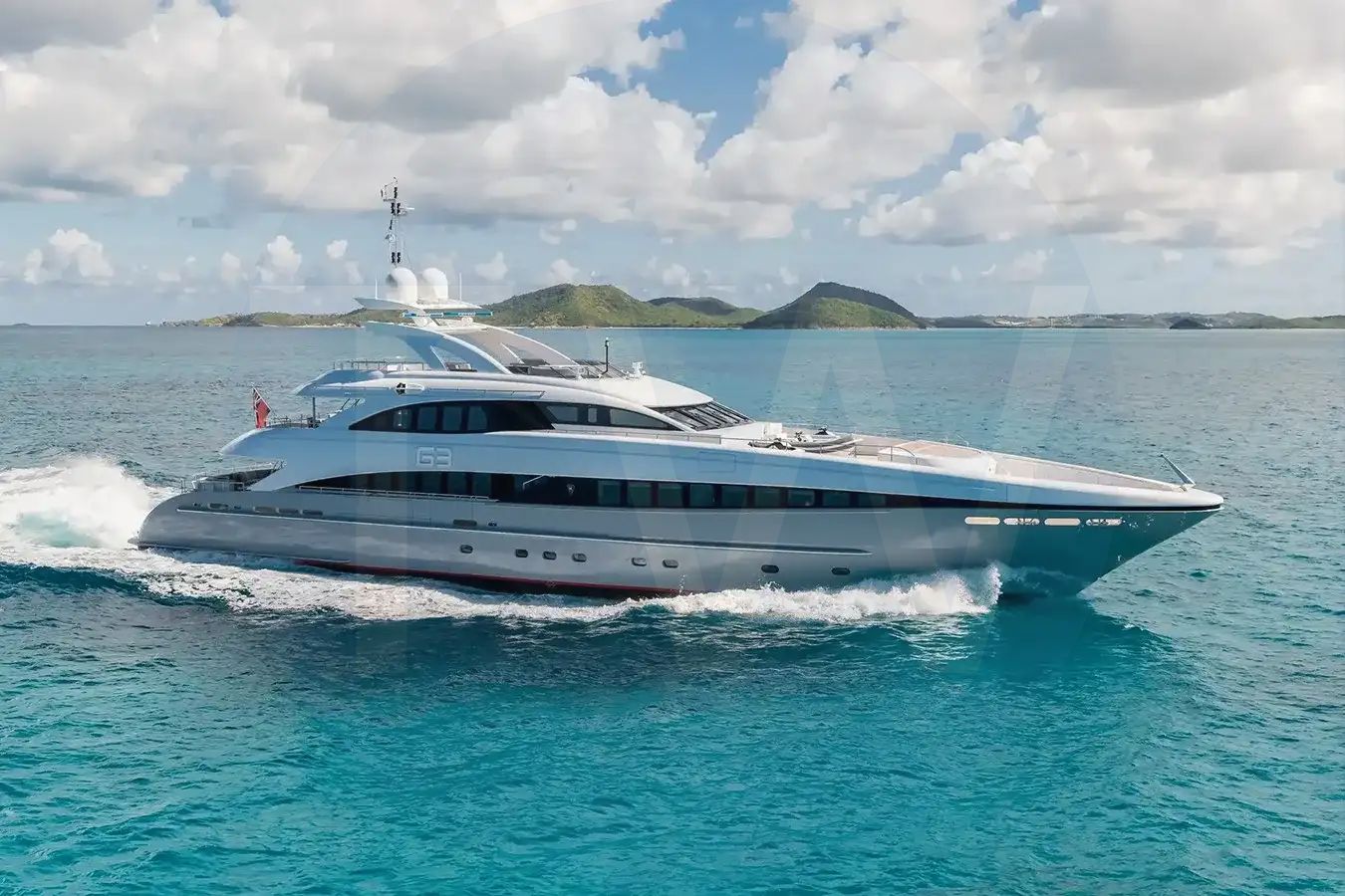 White G3 yacht - 2026 guide with the owner of the world's 1943rd largest yacht, the 81st largest yacht built by superyacht builder Heesen, based in Netherlands.