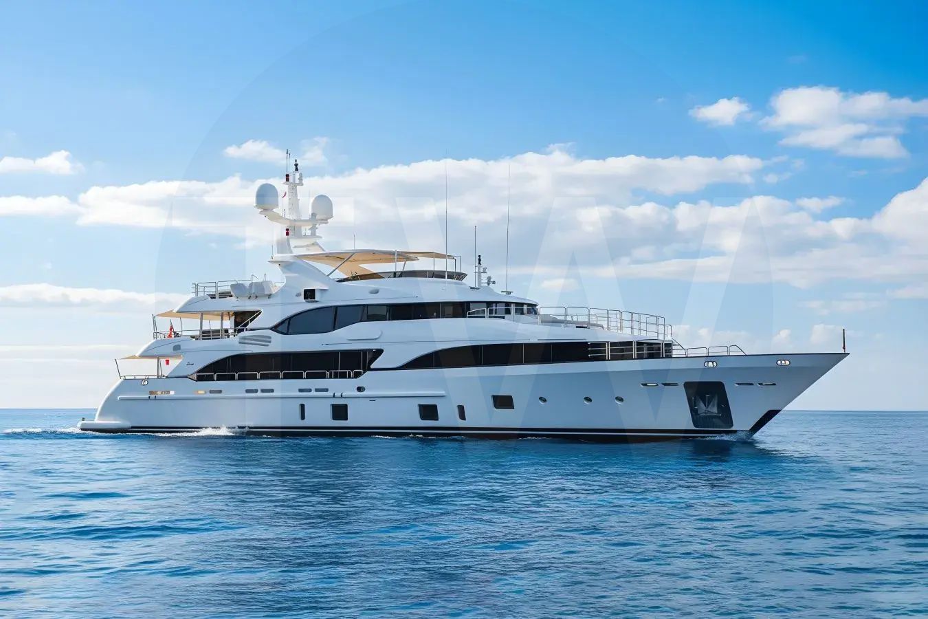 White Latiko yacht - 2026 guide with the owner of the world's 1996th largest yacht, the 132nd largest yacht built by superyacht builder Benetti Yachts, based in Italy.