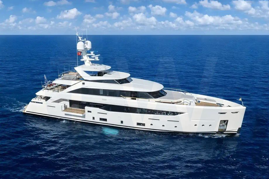 White Serenity yacht for sale and price, showing the details and features of the interior and exterior available for purchase from LIME Yachts and Brokerage located in Fort Lauderdale Florida.