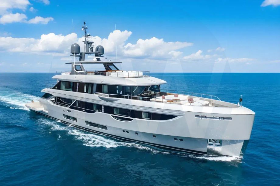 White Phoenix yacht for sale and price, showing the details and features of the interior and exterior available for purchase from LIME Yachts and Brokerage located in Fort Lauderdale Florida.
