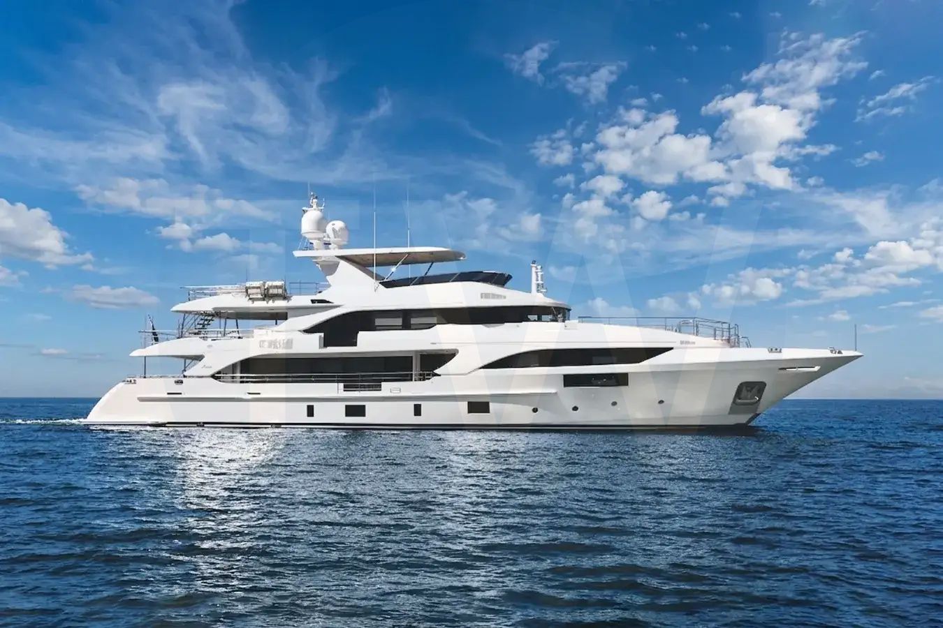 White Nechida yacht - 2026 guide with the owner of the world's 2538th largest yacht, the 183rd largest yacht built by superyacht builder Benetti Yachts, based in Italy.