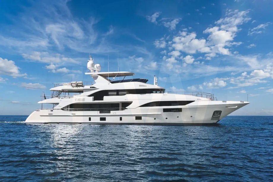 White Nechida yacht - 2026 guide with the owner of the world's 2607th largest yacht, the 182nd largest yacht built by superyacht builder Benetti Yachts, based in Italy.