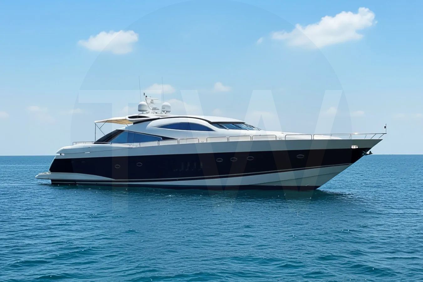 White Timeless C yacht - 2026 guide with the owner of the world's 7642nd largest yacht, the 186th largest yacht built by superyacht builder Sunseeker, based in United Kingdom.