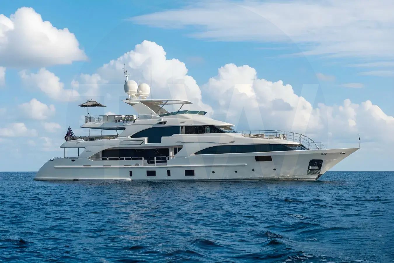 White Edesia yacht - 2026 guide with the owner of the world's 3429th largest yacht, the 221st largest yacht built by superyacht builder Benetti Yachts, based in Italy.
