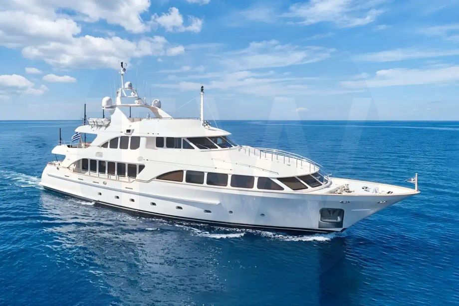 White Riva I yacht for charter and price, located in Mediterranean; Greece; Turkey offered for rent by LIME Yachts and Brokerage located in Fort Lauderdale Florida.