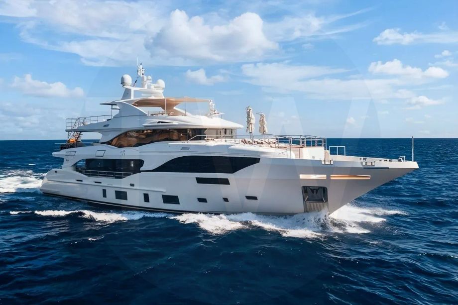 White Oli yacht for sale and price, showing the details and features of the interior and exterior available for purchase from LIME Yachts and Brokerage located in Fort Lauderdale Florida.