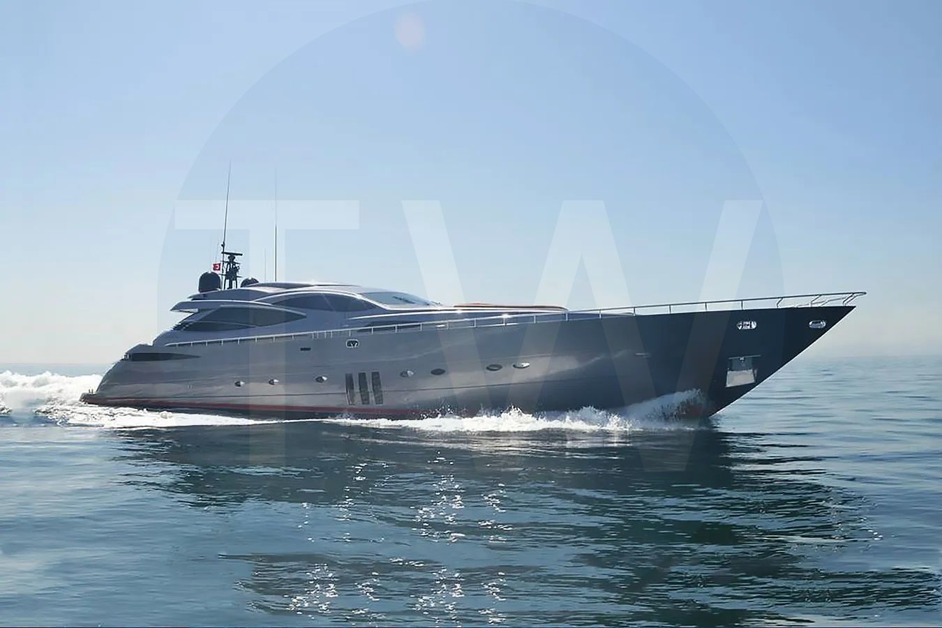 White Ginger yacht - 2026 guide with the owner of the world's 3980th largest yacht, the 8th largest yacht built by superyacht builder Pershing, based in Italy.