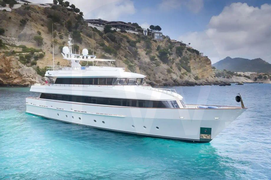 White Alcor yacht for charter and price, located in Mediterranean; France; Monaco offered for rent by LIME Yachts and Brokerage located in Fort Lauderdale Florida.