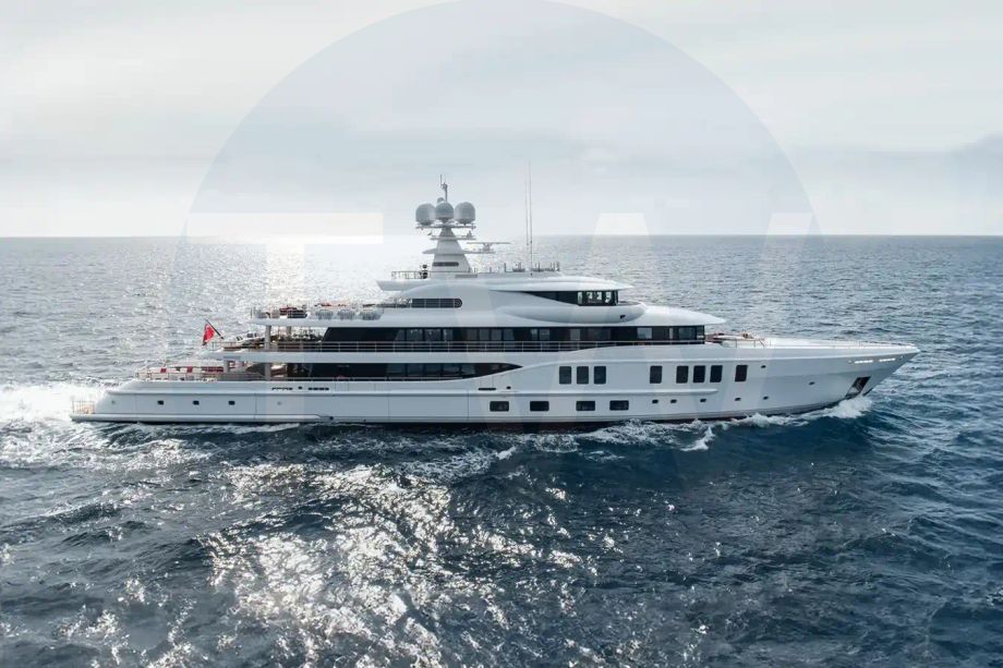 White Synthesis yacht for sale and price, showing the details and features of the interior and exterior available for purchase from LIME Yachts and Brokerage located in Fort Lauderdale Florida.