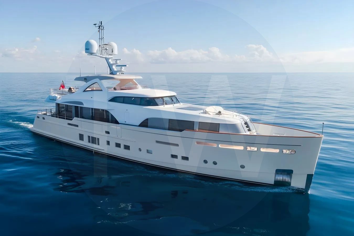 White Solis yacht - 2026 guide with the owner of the world's 4651st largest yacht, the 12th largest yacht built by superyacht builder Mulder, based in Netherlands.