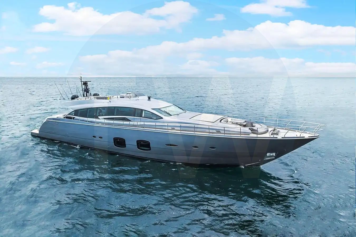 White Andiamo II yacht - 2026 guide with the owner of the world's 5040th largest yacht, the 26th largest yacht built by superyacht builder Pershing, based in Italy.