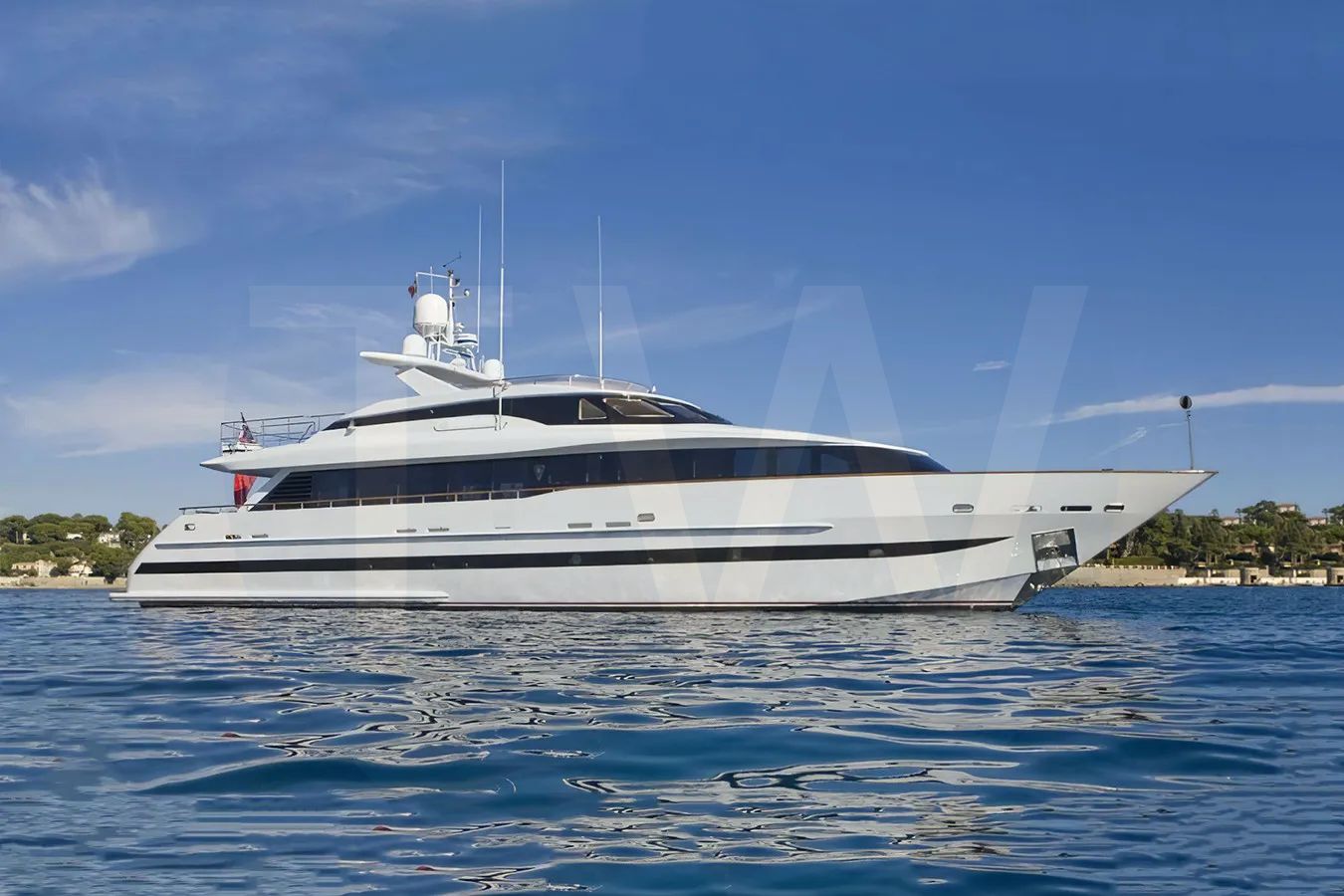 White Zabava yacht - 2026 guide with the owner of the world's 6422nd largest yacht, the 130th largest yacht built by superyacht builder Heesen, based in Netherlands.